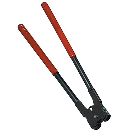 Bsc Preferred 1/2'' Heavy-Duty Double Notch Steel Strapping Sealer BUY00016422